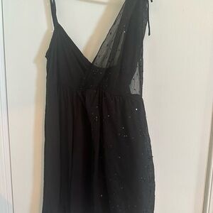 Elegant Black Sequin shirt from Free People